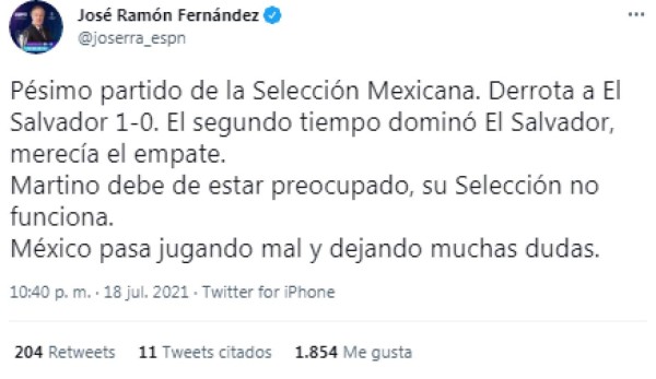 'Un equipo infame y no espantan a nadie': prensa y periodistas mexicanos arrementen tras el sufrido triunfo contra El Salvador &nbsp;&nbsp;