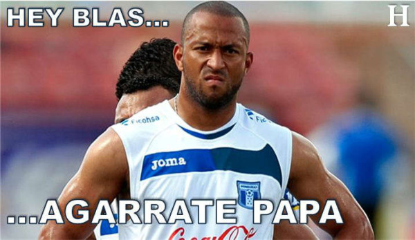 Fotomontajes sobre el partido Panamá-Honduras.