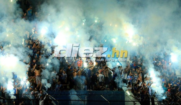 Estas son las mejores fotos que dejó las semifinales del fútbol de Honduras