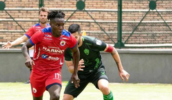 El hondureño Rubilio Castillo hizo toda la pretemporada con el Deportivo Pasto, pero continúa sin jugar oficialmente.