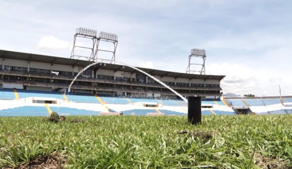 ¡Como mesa de billar! El Olímpico tiene una nueva cara para recibir a la Selección de Honduras frente a EUA