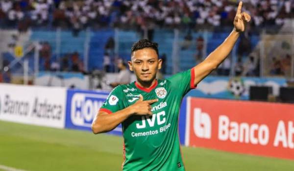 Alexy Vega es el jugador referente del Marathón en lo futbolístico.