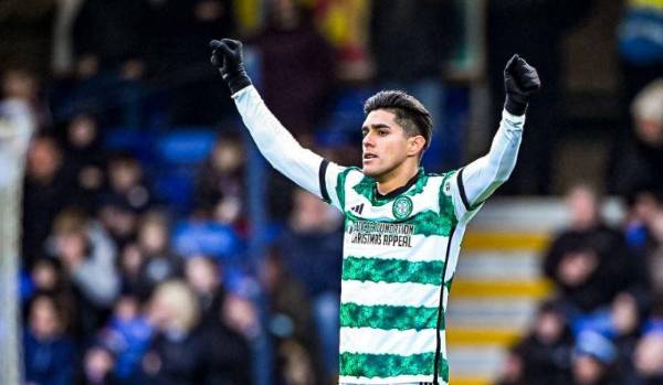 Luis Palma ha disputado 24 partidos en la Liga de Escocia, 17 de ellos como titular con el Celtic.
