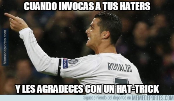 ¡Qué crueles! Pese a su triplete, Cristiano Ronaldo recibe bulllying monumental con memes