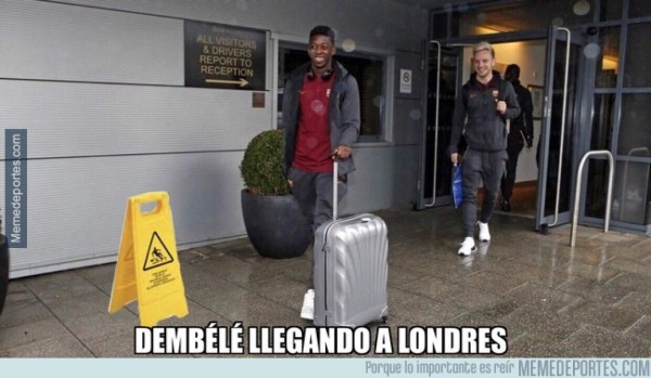 William y Dembele, protagonistas de los memes del Chelsea-Barcelona