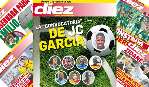 Las portadas digitales de DIEZ para hoy sábado 13 de febrero