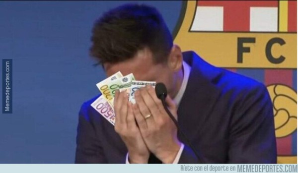 Más burlas: Messi sigue siendo protagonista de los memes por su despedida del Barcelona