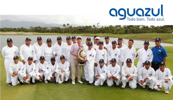 Felipe Velásquez, venezolano que se lleva el Honduras PGA Tour Latinoamérica de golf