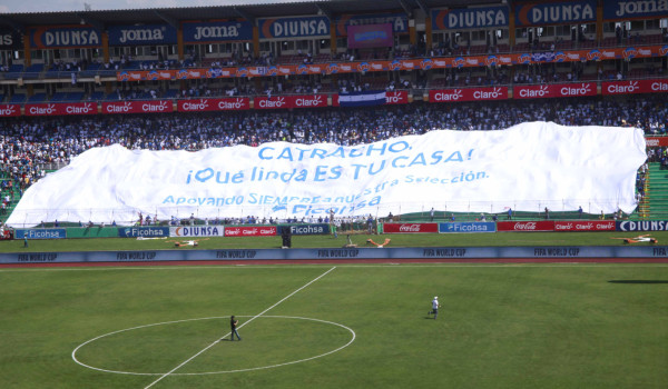 Gran Ambiente previo al Juego entre Honduras VS USA.