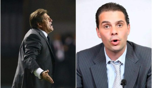 'El Piojo' Herrera golpeó al periodista mexicano Christian Martinoli