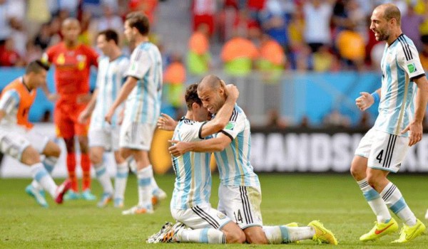 Argentina ganó 1-0 a Bélgica y está en las semifinales