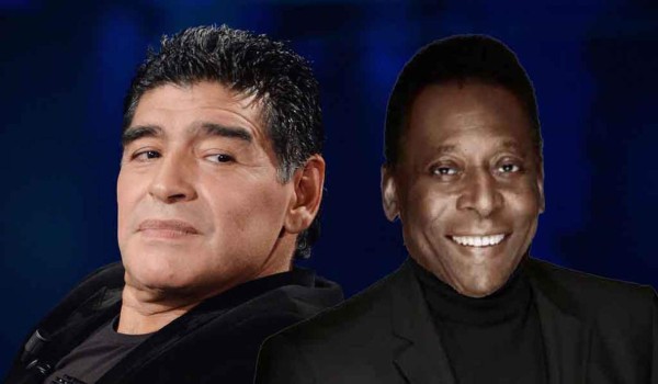Los mejores 'looks” de Maradona y Pelé