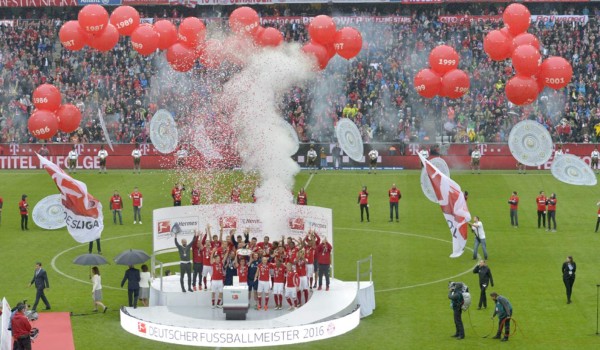 ¡El Bayern Munich celebró su título con victoria en Alemania!
