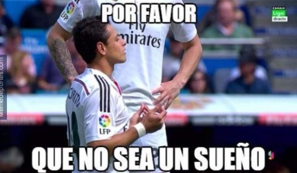 Chicharito Hernández es protagonista de los memes por su gol al Atlético