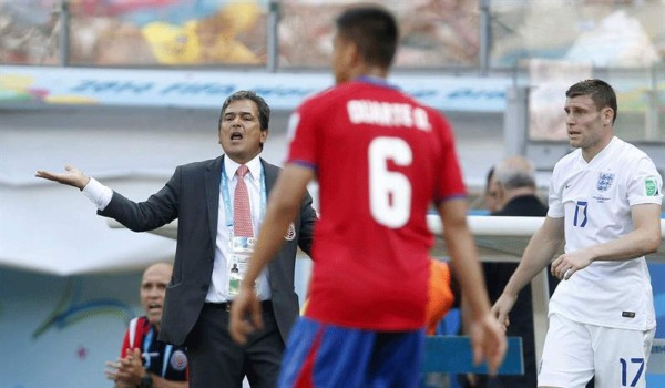Una sorprendente Costa Rica despide a Inglaterra del mundial Brasil 2014.