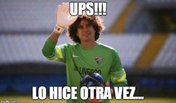 Los memes destrozan a 'Memo' Ochoa por descenso con el Granada en España