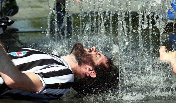 Las fotos más curiosas del ambiente en la final de la Champions