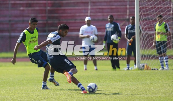 Honduras afina preparación en el estadio Olímpico