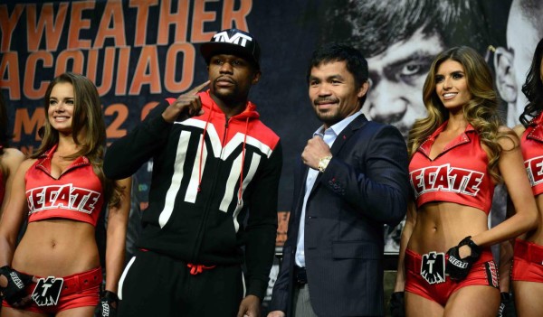 La mejores imágenes previo a la pelea del siglo