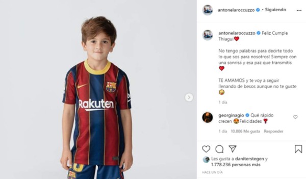 Amistad oculta: Así se llevan en Instagram Antonela Roccuzzo y Georgina Rodríguez