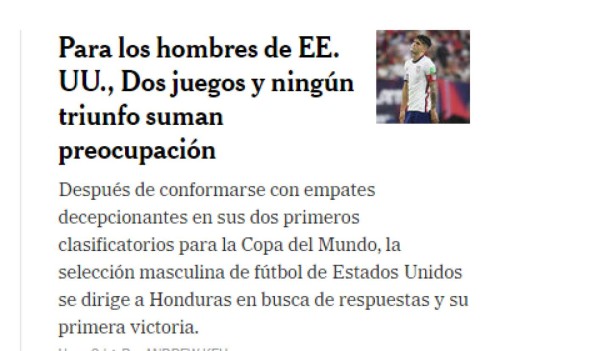 Pollitos tiernos y al filo de la navaja: lo que dice la prensa sobre el Honduras-EEUU por las Eliminatorias&nbsp;&nbsp;
