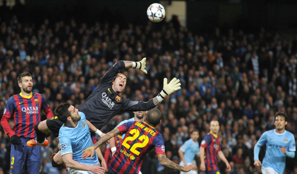 Manchester City-Barcelona Champions League.