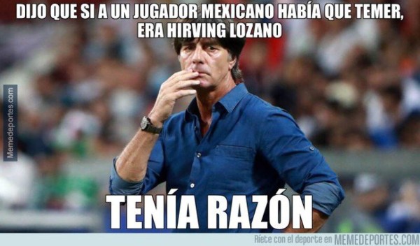 Explotan las redes sociales con los memes del triunfo de México sobre Alemania en el Mundial