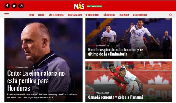 'Da pena', 'desastre' y 'ridículo': lo que dicen los medios nacionales e internacional de la derrota de Honduras ante Jamaica