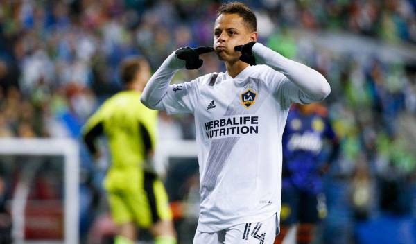 Javier Hernández ha marcado 17 goles con el LA Galaxy en la actual temporada.