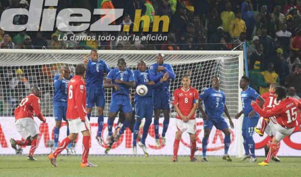 Fotos de Honduras en su debut en Sudáfrica 2010