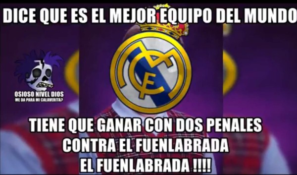 ¡Terribles! Los mejores memes del día con el Real Madrid como protagonista
