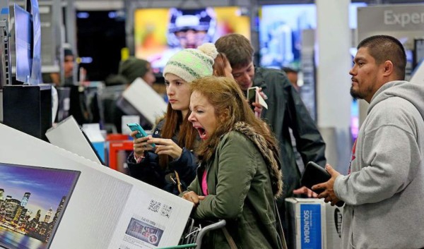 Las mejores fotos de este Black Friday en Estados Unidos
