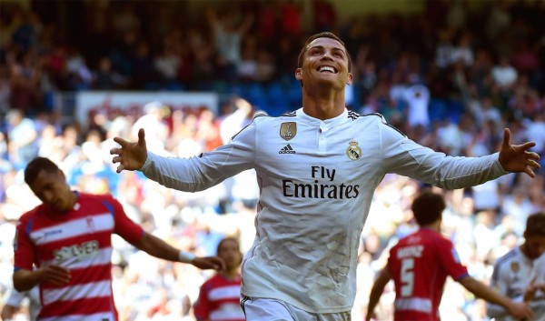 Real Madrid golea 9-1 a Granada y Cristiano Ronaldo hace historia