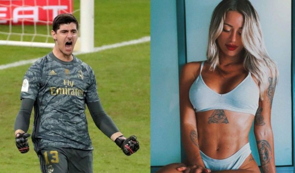 Aseguran que tiene una relación amorosa con Courtois y Mayka explota: 'No conozco a este señor'&nbsp;&nbsp;