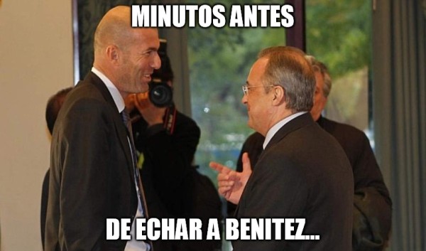MEMES: Fuertes burlas contra Rafa Benítez y Real Madrid