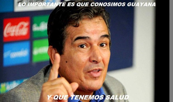 Los memes que dejó la derrota de Honduras ante Guayana Francesa