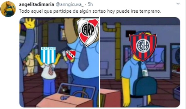 Boca Juniors, Racing y River Plate, víctimas de los memes tras el sorteo de la Copa Libertadores