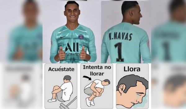 Crueles: Los tremendos memes del último día del mercado de fichajes con Keylor Navas de protagonista