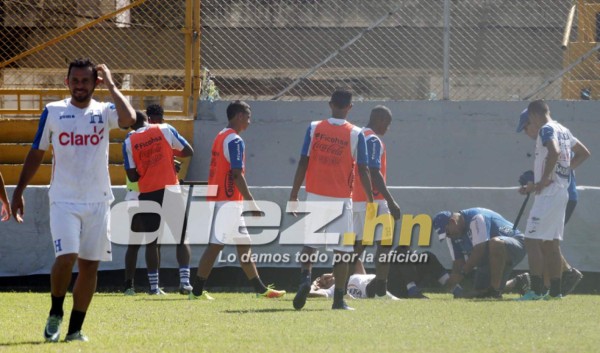 Así fue el último entreno de Honduras antes del amistoso con Belice