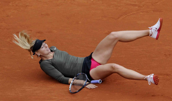 Maria Sharapova imparable en Roland Garros.