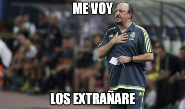 MEMES: Fuertes burlas contra Rafa Benítez y Real Madrid