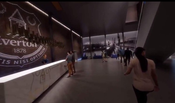 Muy diferente: El lujoso estadio que va a construir el Everton por 600 millones de euros