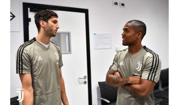 Así recibieron a Cristiano Ronaldo en su primer día de trabajo con la Juventus