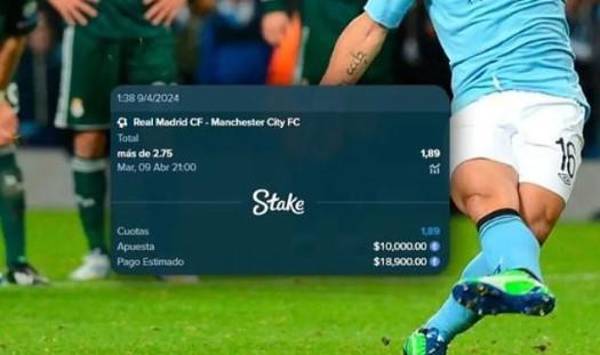 La apuesta que hizo el Kun para el Real Madrid vs Manchester City.