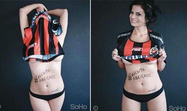 ¡EXPLOSIVAS! Las bellezas que han cumplido infartantes promesas por sus equipos