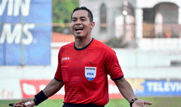Rodríguez queda fuera del arbitraje de primera y segunda división en Honduras.