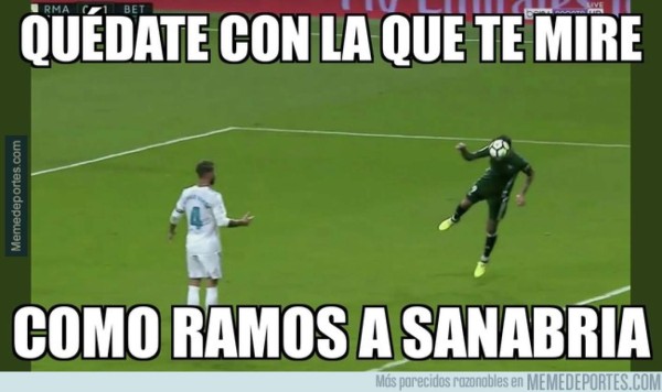 NO PARAN: Los nuevos memes que siguen celebrando la derrota del Real Madrid ante el Betis