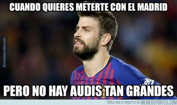 ¡Hasta Shakira! Los memes siguen masacrando al Real Madrid tras perder el Clásico