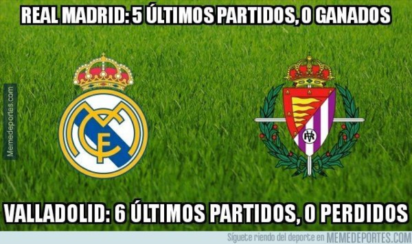 Los memes del sufrido triunfo del Real Madrid ante el Valladolid