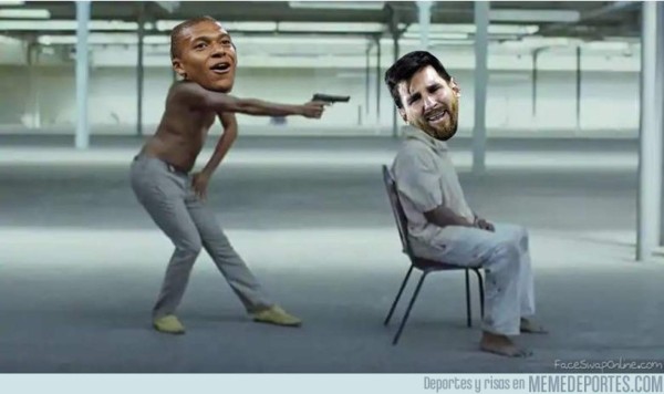 Mbappé aterroriza a Messi en los memes del Mundial de Rusia 2018&nbsp;&nbsp;